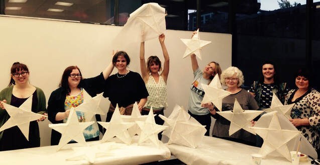 Working with Tacoma's Rainbow Center & Spaceworks — many came to help.