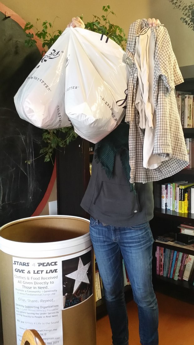 Clothes drive at Ubi's, March 31, 2017.