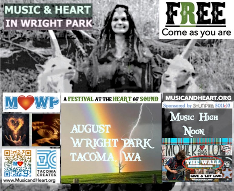 Music & Heart in Wright Park.