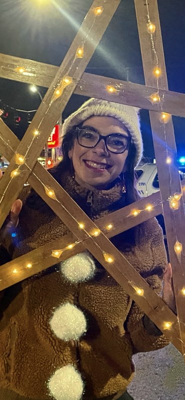 Star smiles — Santa Parade 2021.