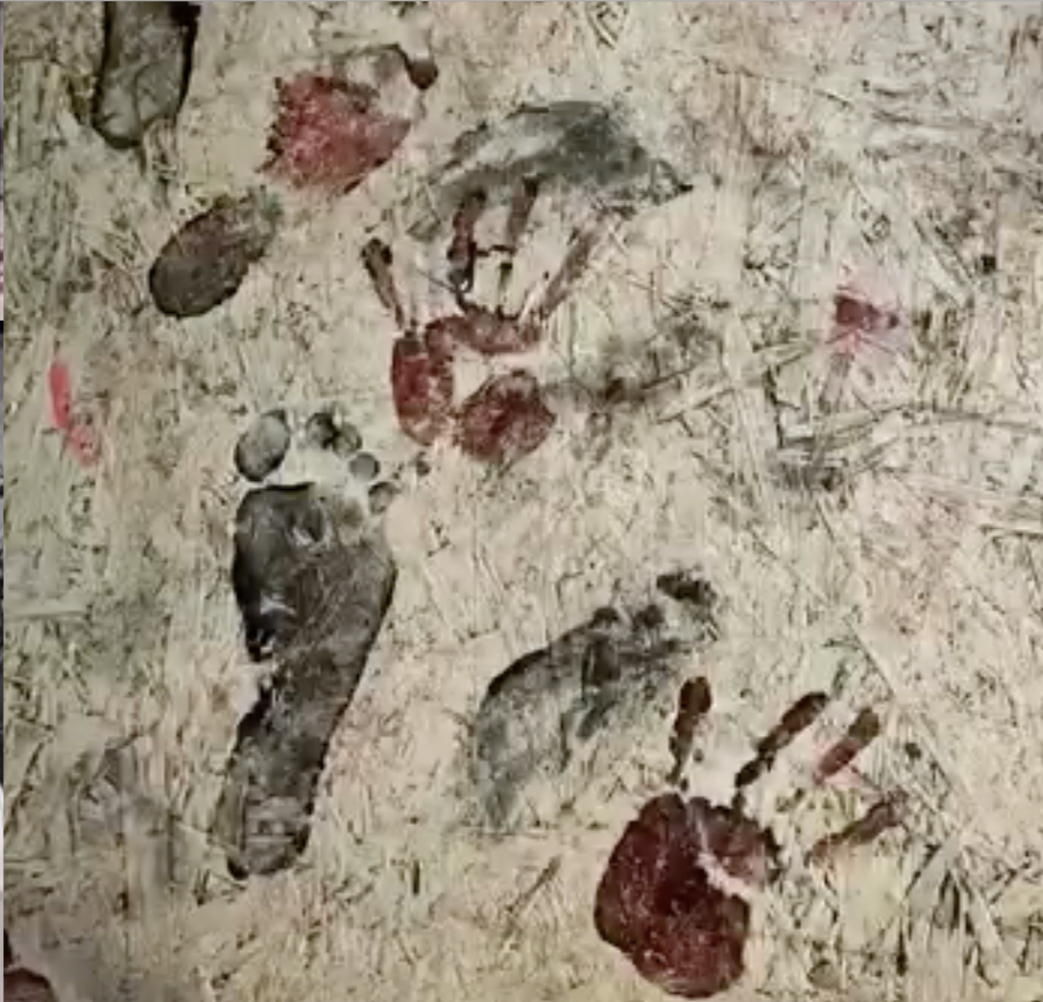 **All Hands, All Feet to the Stage** — the marks we left on the way back to the park, 2021.