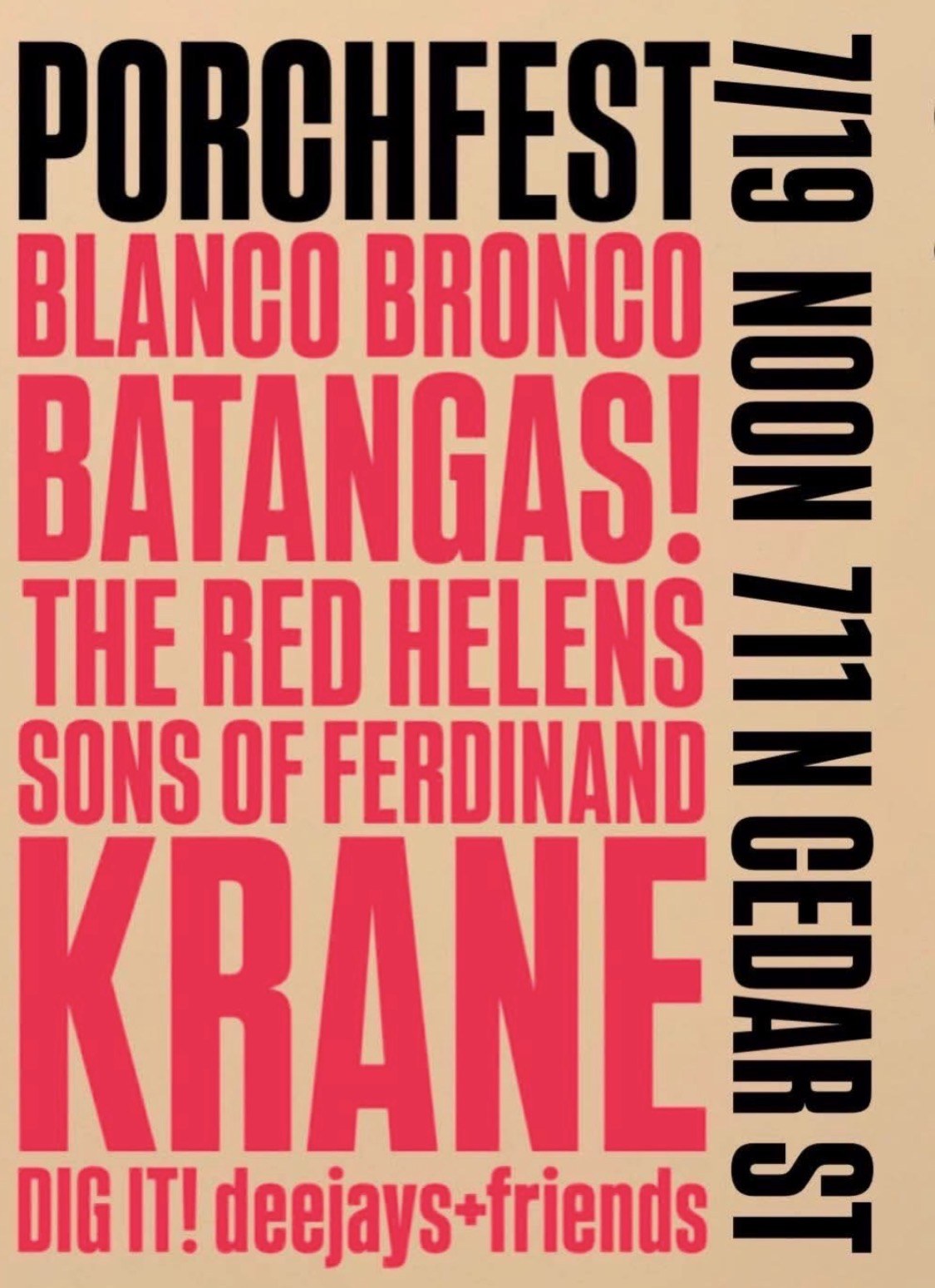 Event poster