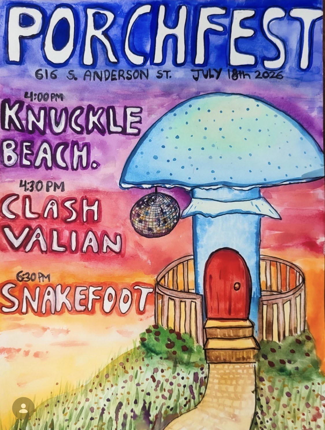 Event poster